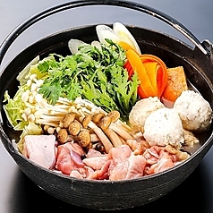 黒豚しゃぶしゃぶ/地鶏ちゃんこ鍋