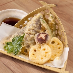 野菜の天ぷら盛り合わせ