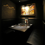 様々なタイプの個室を用意しております。大切な人と楽しい時間をお過ごし下さい