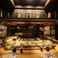 カウンター席はデートにも◎