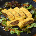 料理メニュー写真&nbsp;そぼろ入り出し巻き玉子