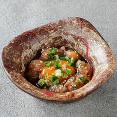 鶏刺しユッケ