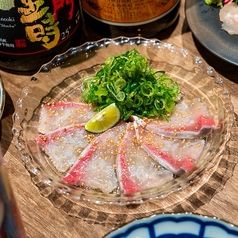 すだちブリのすだちパッチョ