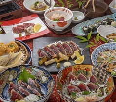 藁焼き鰹たたき明神丸 松山二番町店のコース写真