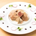 料理メニュー写真 鶏レバー バルサミコソース