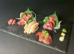 鶏刺4種盛り合わせ