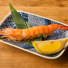 天使の海老串焼き