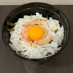 イカたま赤海老丼