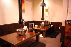 半個室お座敷3席ご用意しておりますので小さなお子様～宴会まで対応できます。