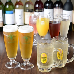 ★～19時までの入店で飲み放題が1500円ハッピーアワー★