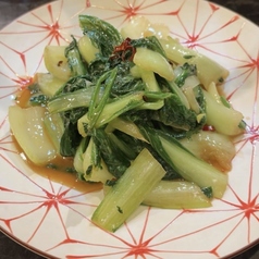 青菜炒め