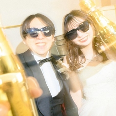 ウェディングもオシャレに乾杯