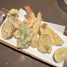 王道！天ぷらの盛り合わせ