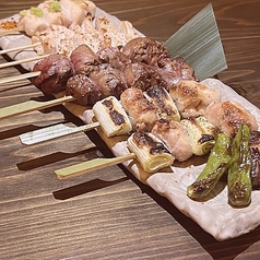 焼き鳥岩手県産菜彩鶏使用