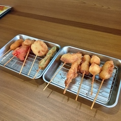 (61)《串カツ盛り合わせ》10本盛り