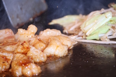 ホルモン味噌炒め