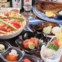 新鮮な鮮魚やお酒の肴にぴったりの料理を豊富にご用意！