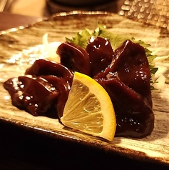 馬レバ刺し