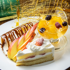 【誕生日・記念日に◎】サプライズデザートプレート