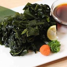 鳴門わかめの刺身