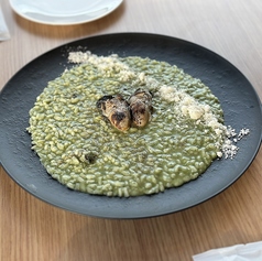 牡蠣と大葉のリゾット