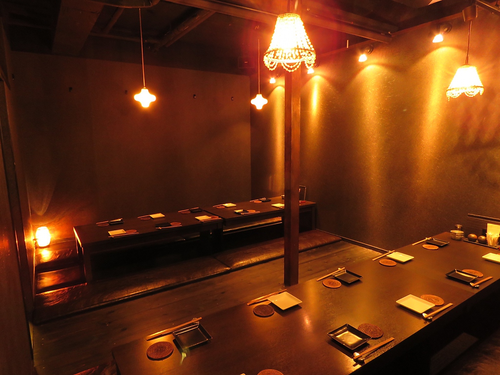 掘りごたつ個室は最大25名様までOK！