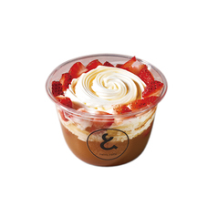 キャロブと苺のアクアジュース