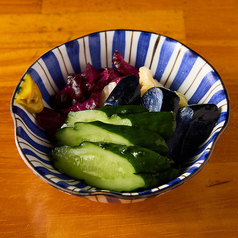 漬物盛り合わせ