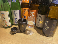 店長厳選の日本酒セレクション！