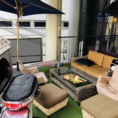 【BBQキット】テラスではBBQをお楽しみいただけます！ロースターも食材もこちらでご準備するので、ご来店の際は手ぶらでOK☆