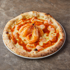 エビ、カニたっぷり！オマールソースのビスクピッツァ！