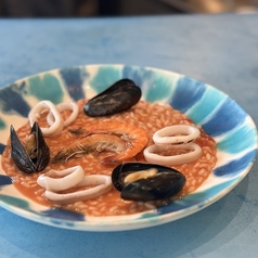 富山湾 魚介のトマトリゾット