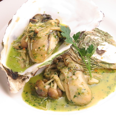 カキのハーブバターソテーの写真