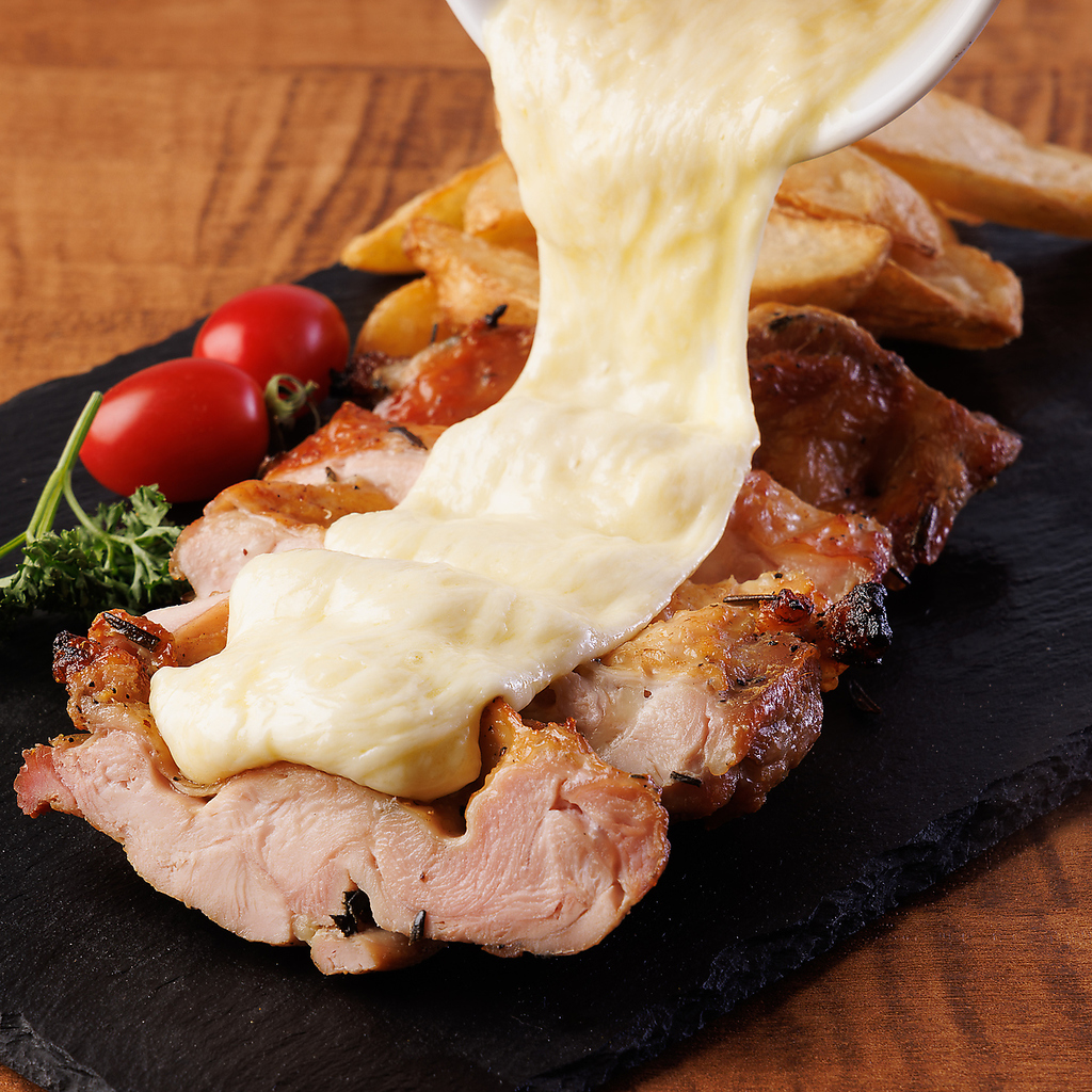 【限定◎】3時間飲み放題付「熟成チキン＆チーズ尽くし！ヘルシーコース」全8品【3980円→2980円】