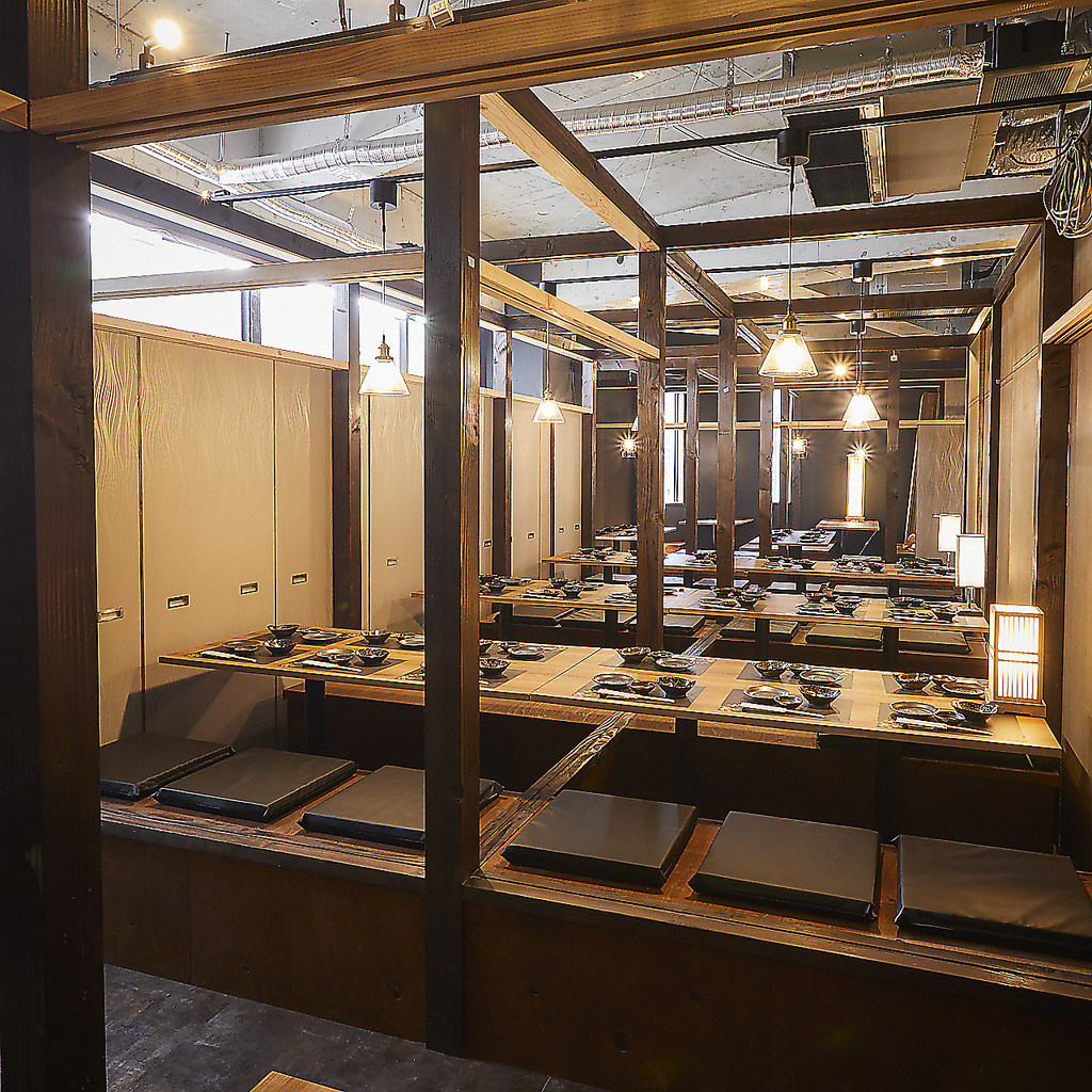 【喫煙・禁煙対応◎】シーンやご利用の人数に合わせて喫煙個室・禁煙個室をお選びいただけます！