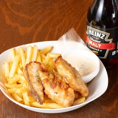 深海魚のフィッシュ＆チップス