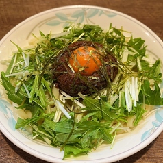 冷製肉味噌うどん