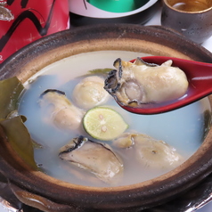 広島かき昆布蒸し