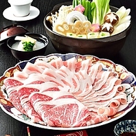 旬自慢のお鍋と会席料理を一度に愉しめるコース