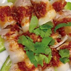 豚肉ニンニクソース和え