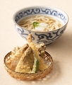 料理メニュー写真&nbsp;秋鮭と舞茸天うどん
