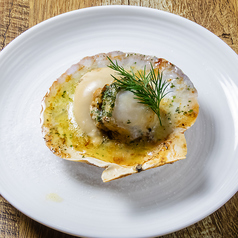 帆立貝の香草バター焼き