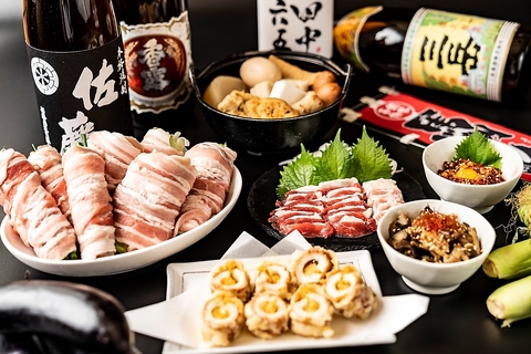 熊本産馬刺しや九州料理が堪能できる！！焼酎や日本酒も豊富に取り揃えてあります！！