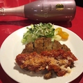 料理メニュー写真 豚肩ロース肉のカツレツ