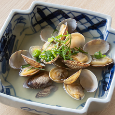瀬戸内産あさりの酒蒸し