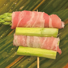 肉巻串　アスパラ