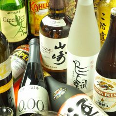 飲み放題メニューは80種類以上♪