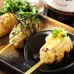 つくね変わり焼き(3本)チーズ＆わさび＆おろしポン酢の写真