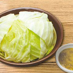 【おすすめ】やみつきキャベツ味噌添え/フライドポテト/鶏皮柚子胡椒ぽん酢　各
