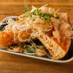 納豆の三角揚げ焼き